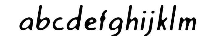 Creamregular Font LOWERCASE