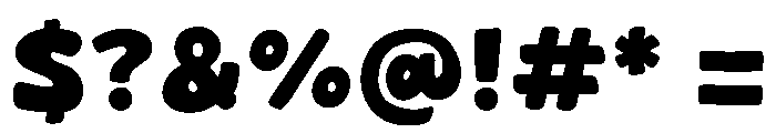 Creamy Chicken Font OTHER CHARS