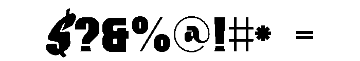 Createhan Font OTHER CHARS