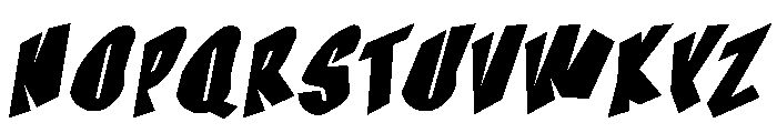 Createhan Font UPPERCASE