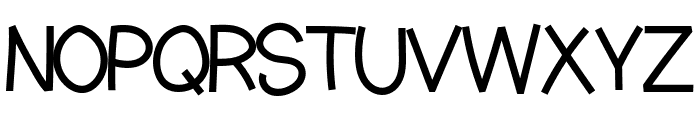 Creating Minimalist Font UPPERCASE