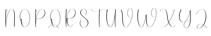 Creative Autography Font UPPERCASE
