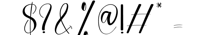 Creative Handwritten Font OTHER CHARS