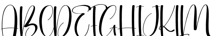 Creative Handwritten Font UPPERCASE