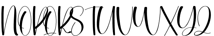 Creative Handwritten Font UPPERCASE