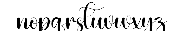Creative Handwritten Font LOWERCASE