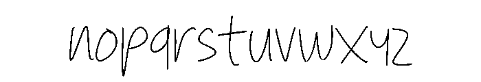 Creative Kids Font LOWERCASE