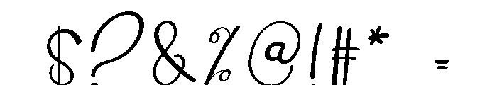 Creative Lettering Font OTHER CHARS