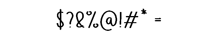 Creative Online Font OTHER CHARS
