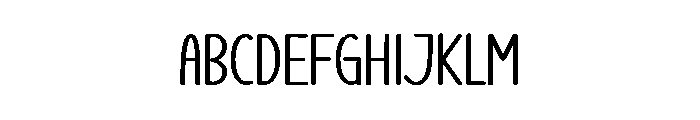 Creative Online Font UPPERCASE