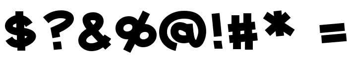 CreativeBlock BB Bold Font OTHER CHARS
