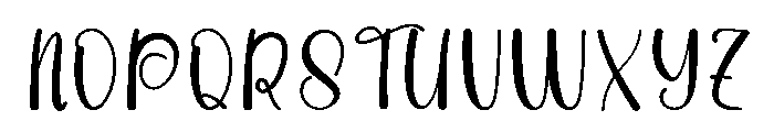 Creativenotes Font UPPERCASE