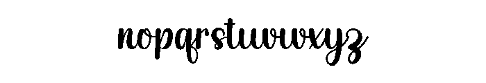 Creativenotes Font LOWERCASE