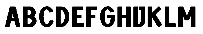Creator Genius Font UPPERCASE