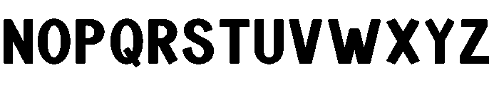 Creator Genius Font UPPERCASE