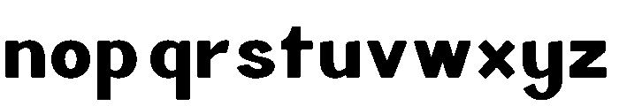 Creator Genius Font LOWERCASE