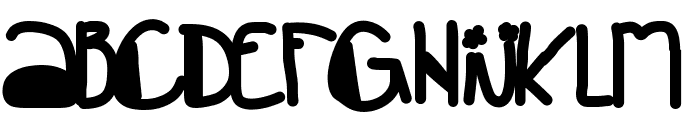 Creepers Font UPPERCASE