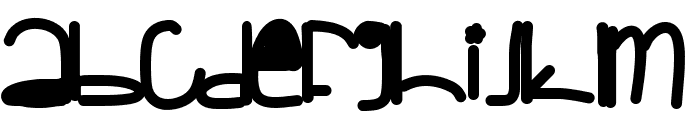 Creepers Font LOWERCASE