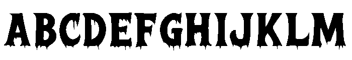Creeps PERSONAL USE ONLY! Font UPPERCASE