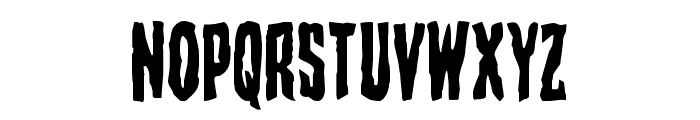 Creepy Crawlers Staggered Font LOWERCASE