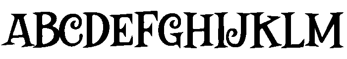 Creepy House PERSONAL USE PERSONAL USE ONLY Font UPPERCASE