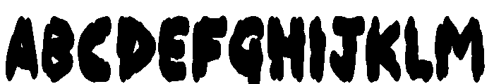 Creepy Spider Font UPPERCASE