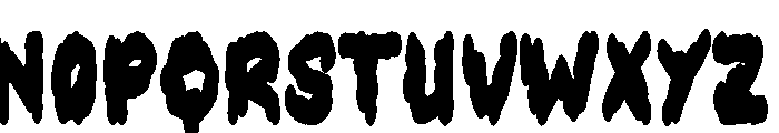 Creepy Spider Font UPPERCASE
