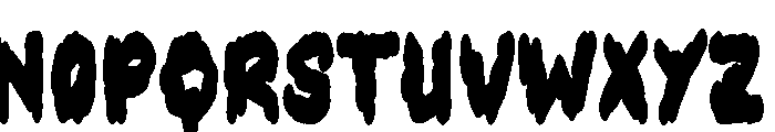 Creepy Spider Font LOWERCASE