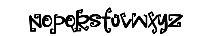 Creepy Witch-Personal Use Font LOWERCASE