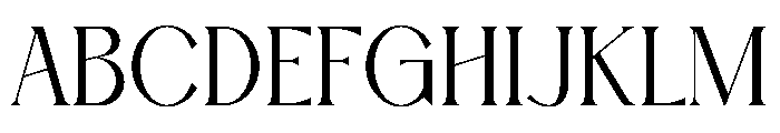 Cregan Font UPPERCASE