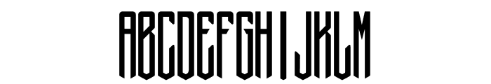 Crepitus monogram Font UPPERCASE