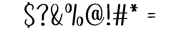 Crestore Font OTHER CHARS