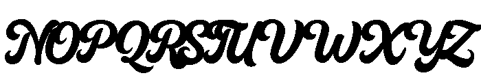 Cricket1 Font UPPERCASE