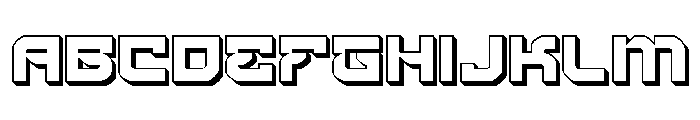 Crimson Destroyer 3D FONT