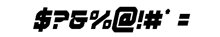 Crimson Destroyer Condensed It Font OTHER CHARS