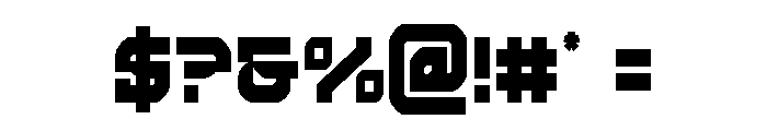 Crimson Destroyer Condensed Font OTHER CHARS