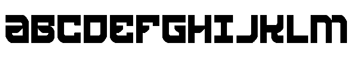 Crimson Destroyer Condensed Font UPPERCASE