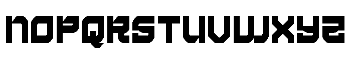 Crimson Destroyer Condensed Font LOWERCASE