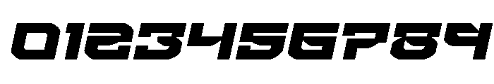 Crimson Destroyer Expanded Ita Font OTHER CHARS