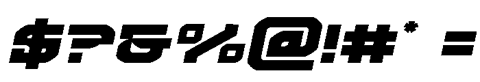 Crimson Destroyer Expanded Ita Font OTHER CHARS