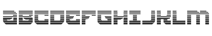 Crimson Destroyer Gradient Font UPPERCASE