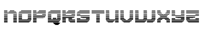 Crimson Destroyer Gradient Font LOWERCASE