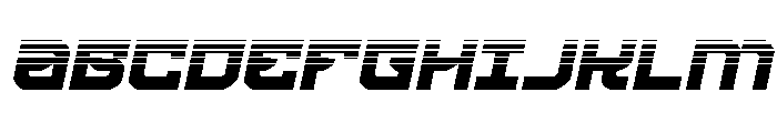 Crimson Destroyer Halftone Ita Font UPPERCASE