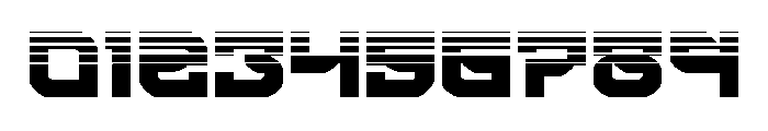 Crimson Destroyer Halftone Font OTHER CHARS