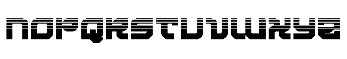 Crimson Destroyer Halftone Font UPPERCASE