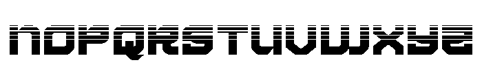 Crimson Destroyer Halftone Font LOWERCASE