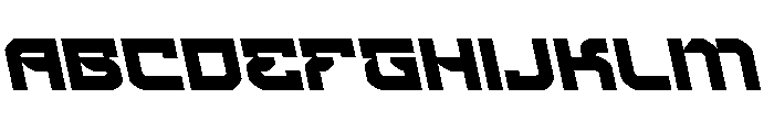 Crimson Destroyer Leftalic FONT