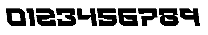 Crimson Destroyer Semi-Leftal Font OTHER CHARS