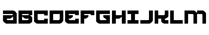Crimson Destroyer Font UPPERCASE