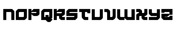 Crimson Destroyer Font UPPERCASE